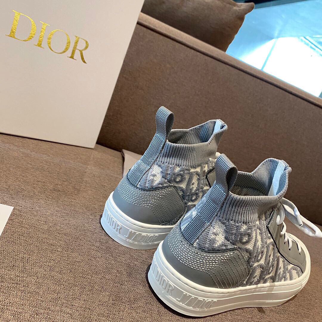 Dior Gray Oblique Technical Mesh - DopestKickz