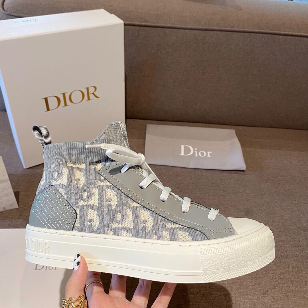 Dior Gray Oblique Technical Mesh - DopestKickz