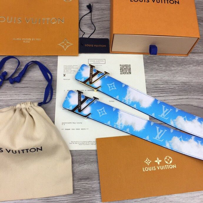 Louis Vuitton Shape 40MM Reversible Clouds - DopestKickz