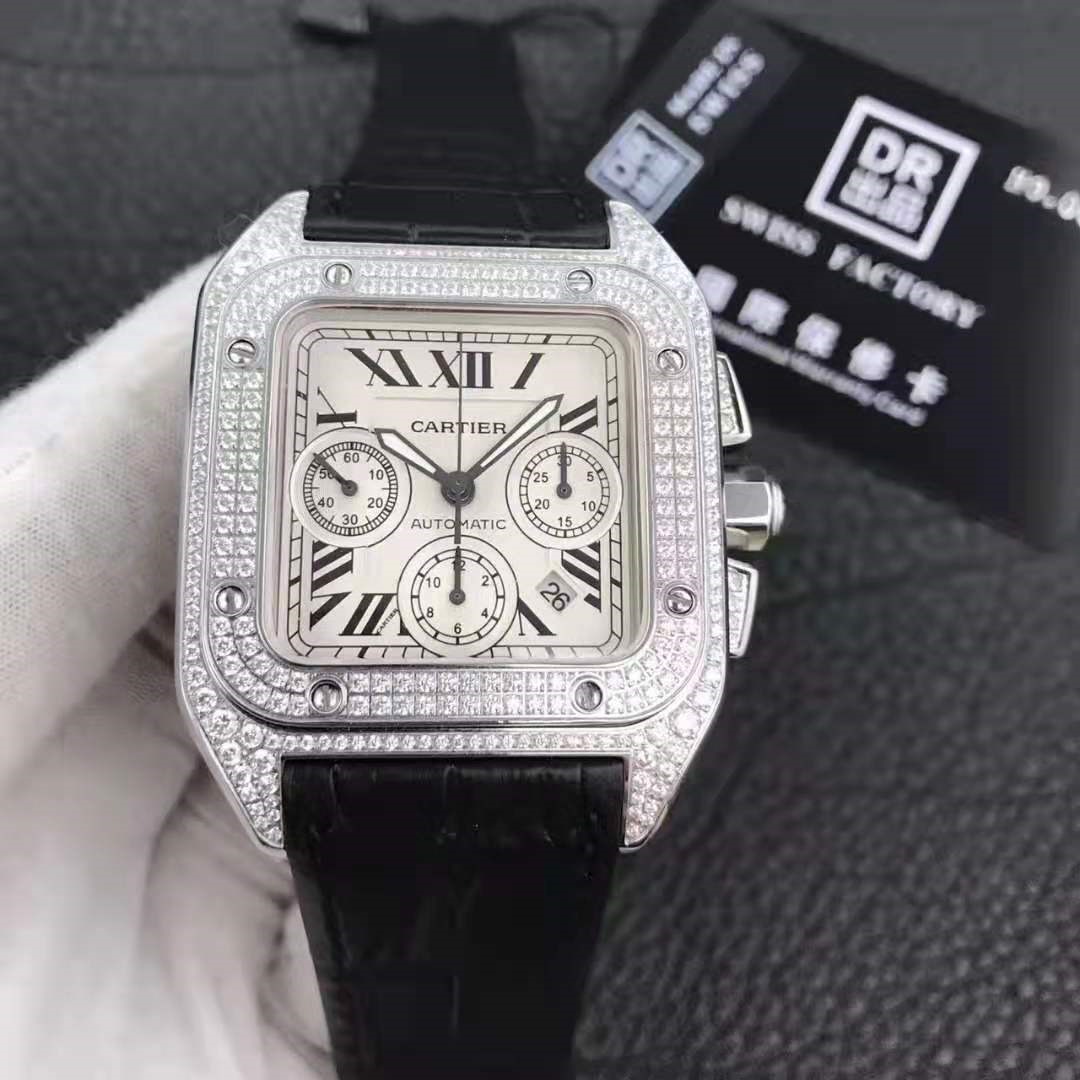 Cartier Original Movement Watch - DopestKickz