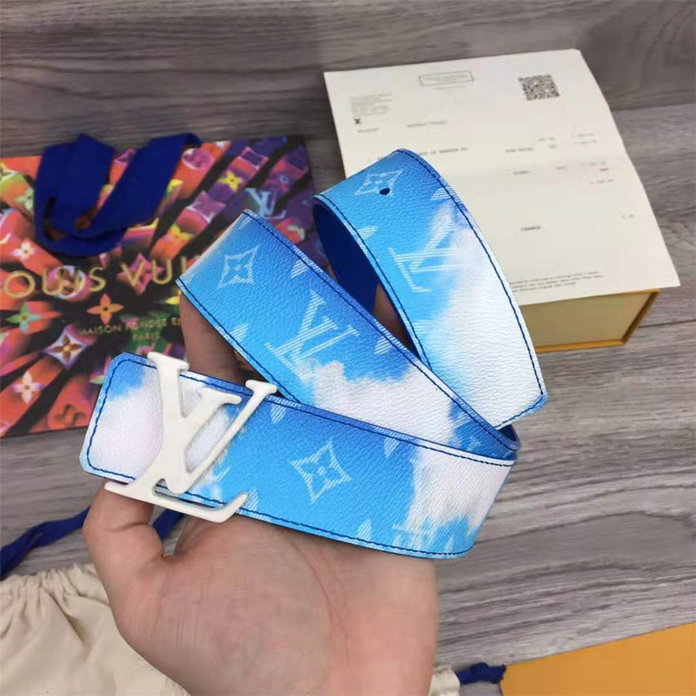 Louis Vuitton LV shape 40mm reversible clouds - DopestKickz