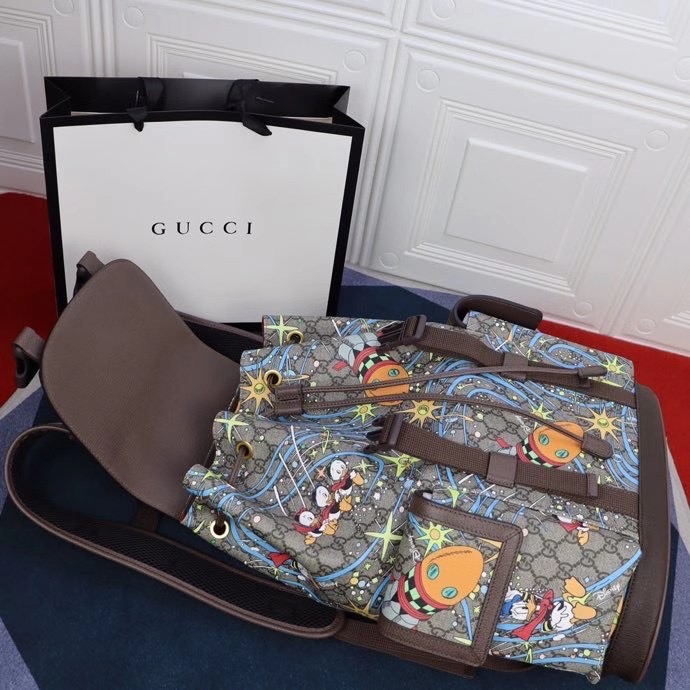 Gucci x Disney Donald Duck Medium Backpack - DopestKickz
