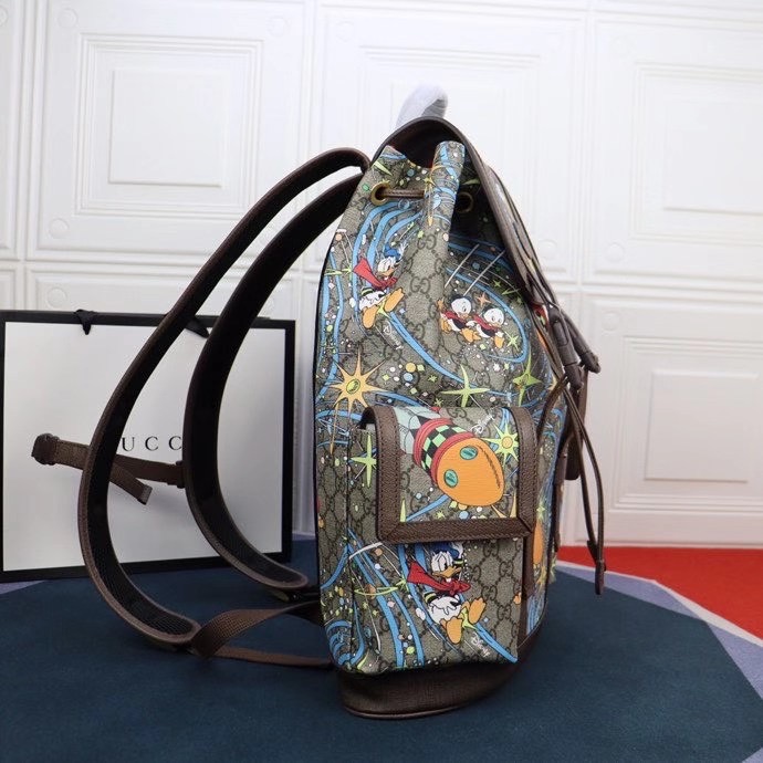 Gucci x Disney Donald Duck Medium Backpack - DopestKickz