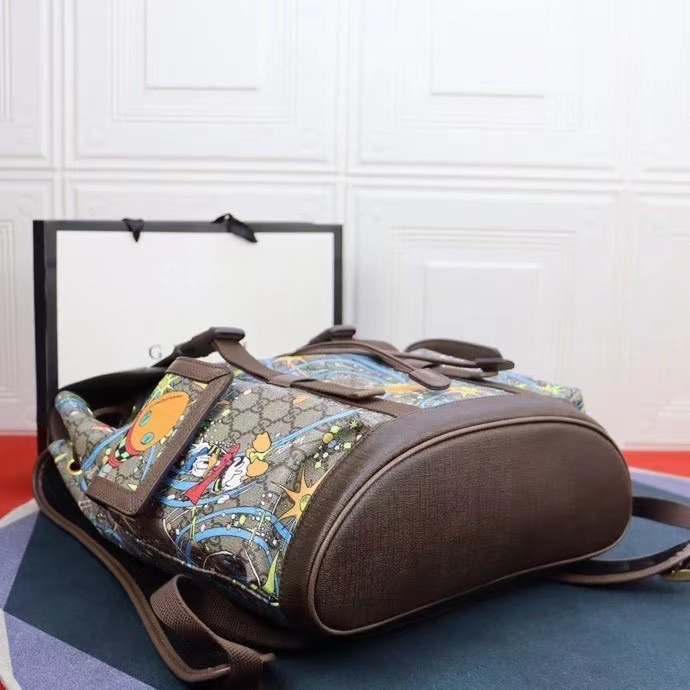 Gucci x Disney Donald Duck Medium Backpack - DopestKickz