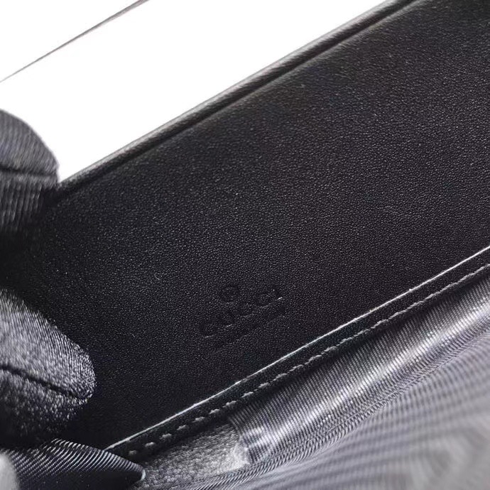 Gucci Black Leather Wallet With Interlocking G - DopestKickz