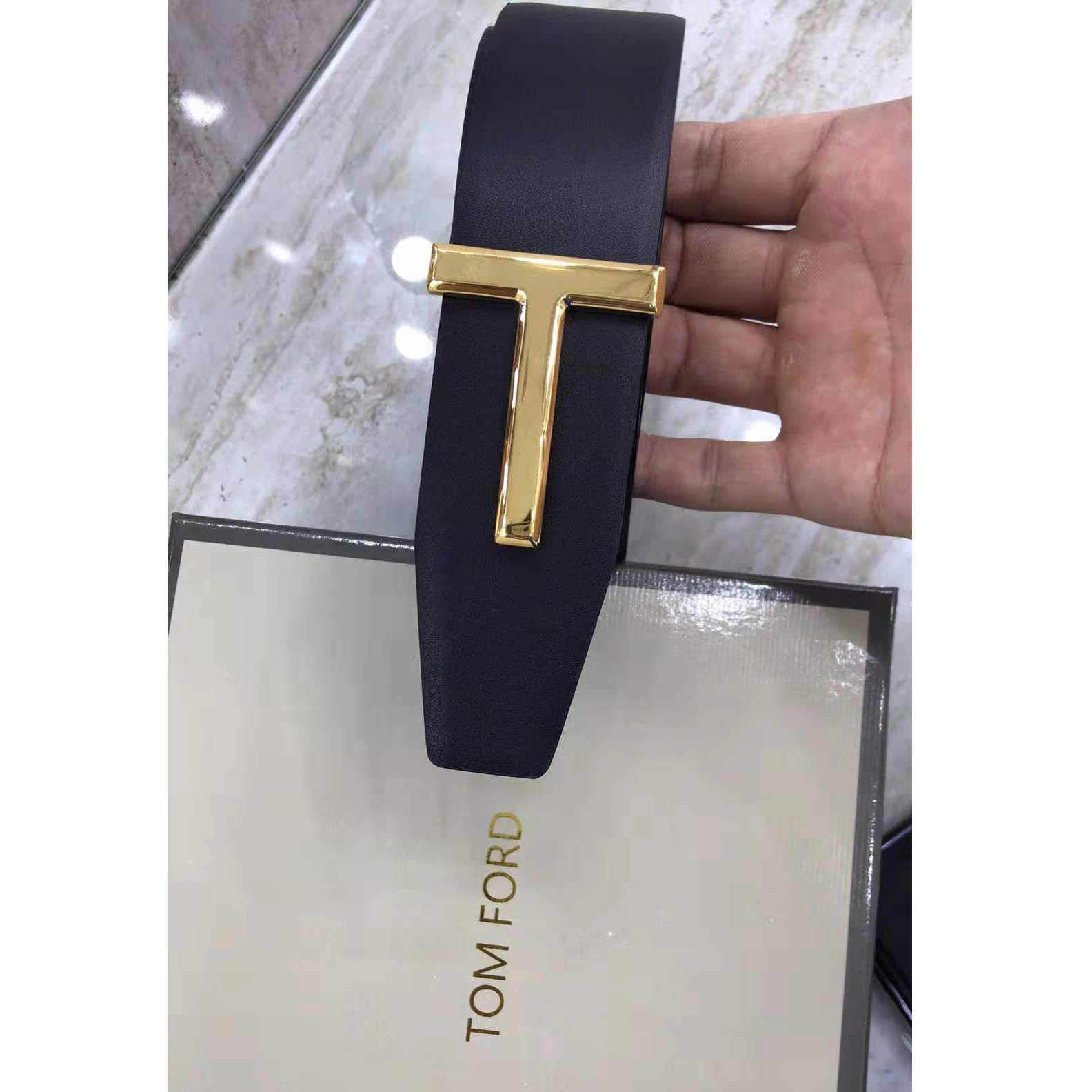 Tom Ford Crocodile Icon Belt - DopestKickz