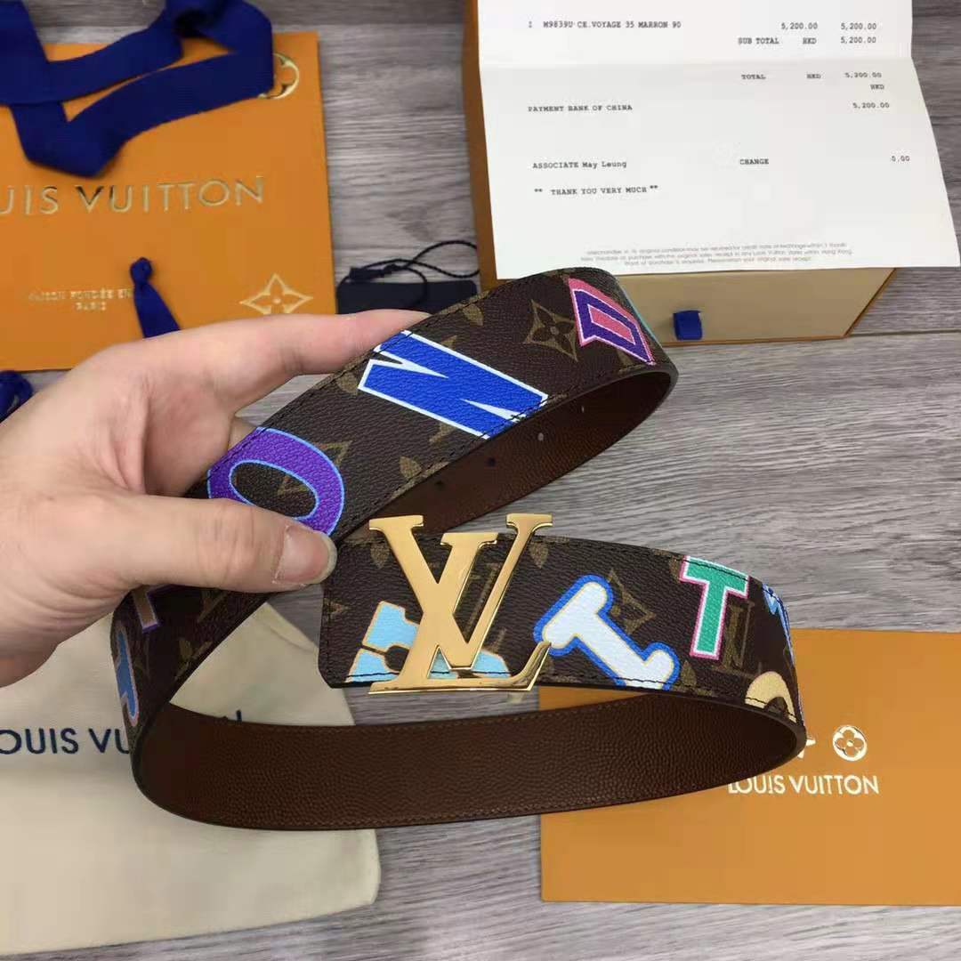 Louis Vuitton X NBA Initiales 40MM Reversible Belt - DopestKickz