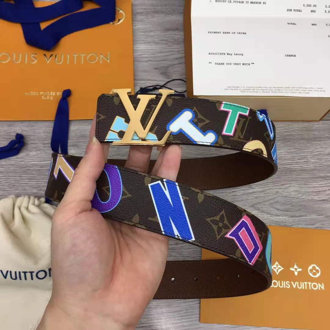 Louis Vuitton X NBA Initiales 40MM Reversible Belt - DopestKickz