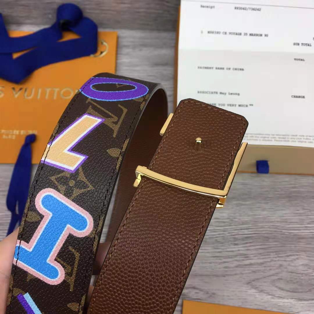 Louis Vuitton X NBA Initiales 40MM Reversible Belt - DopestKickz