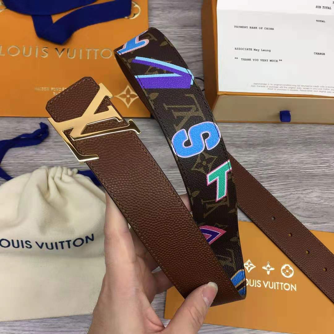 Louis Vuitton X NBA Initiales 40MM Reversible Belt - DopestKickz
