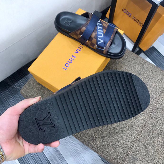 Louis Vuitton Monogram Sandals - DopestKickz