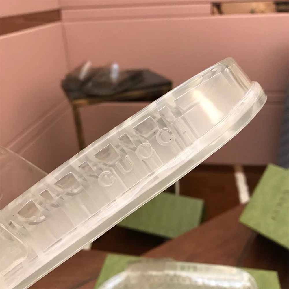 Gucci Men's Slide Sandal With GG Logo - DopestKickz