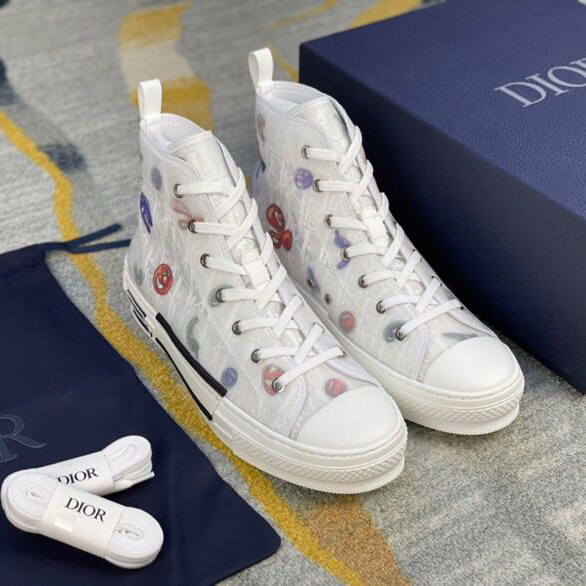 Dior B23 Dior And Kenny Scharf High-Top Sneaker - DopestKickz