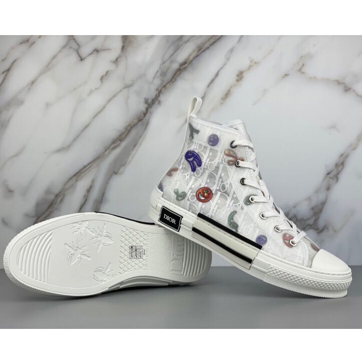 Dior B23 Dior And Kenny Scharf High-Top Sneaker - DopestKickz