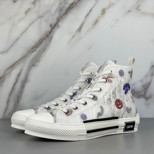 Dior B23 Dior And Kenny Scharf High-Top Sneaker - DopestKickz
