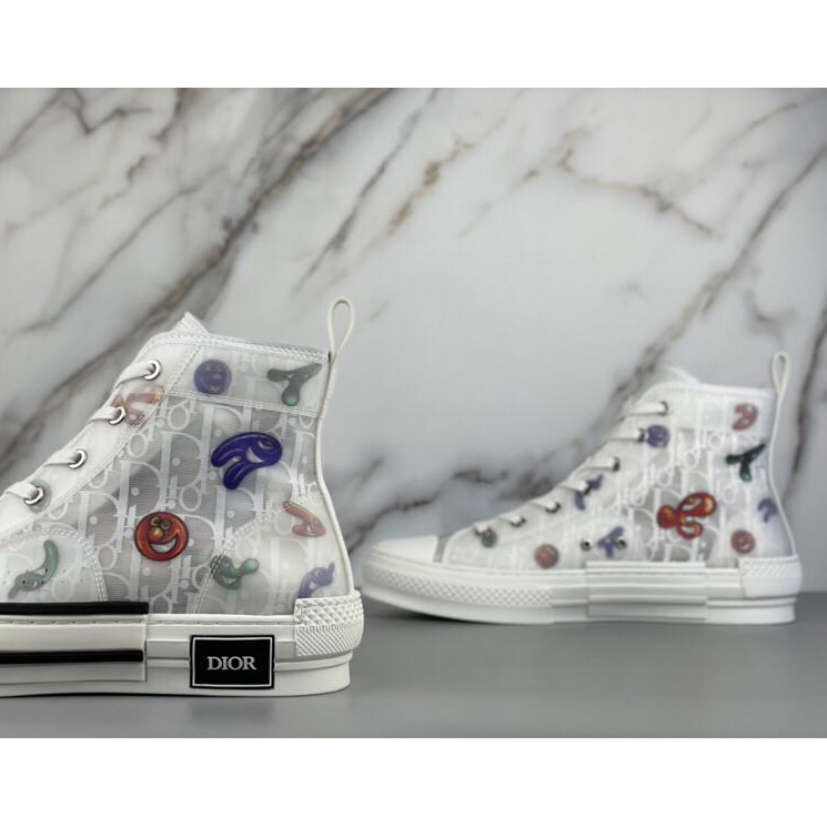 Dior B23 Dior And Kenny Scharf High-Top Sneaker - DopestKickz