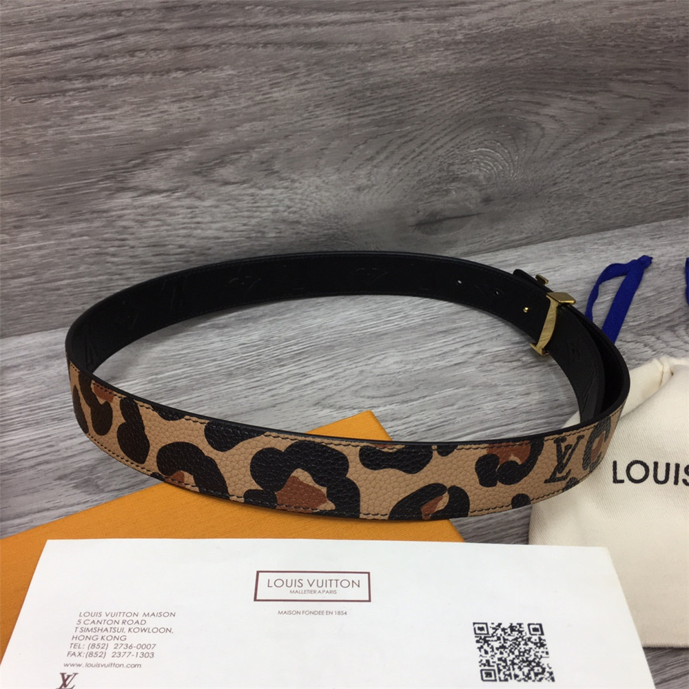 Louis Vuitton Iconic 30MM Reversible Belt(Lady) - DopestKickz