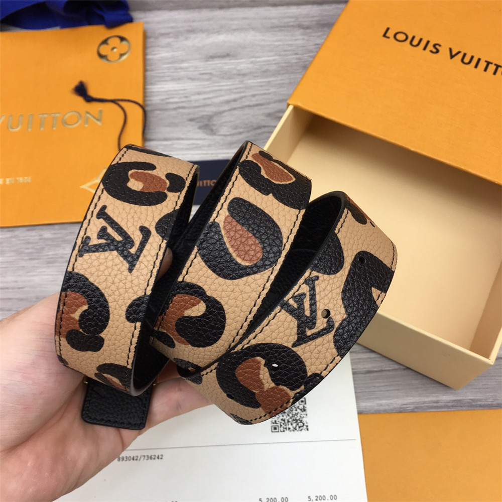 Louis Vuitton Iconic 30MM Reversible Belt(Lady) - DopestKickz