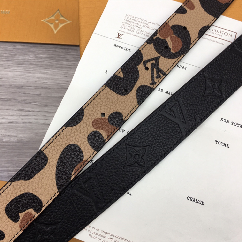 Louis Vuitton Iconic 30MM Reversible Belt(Lady) - DopestKickz