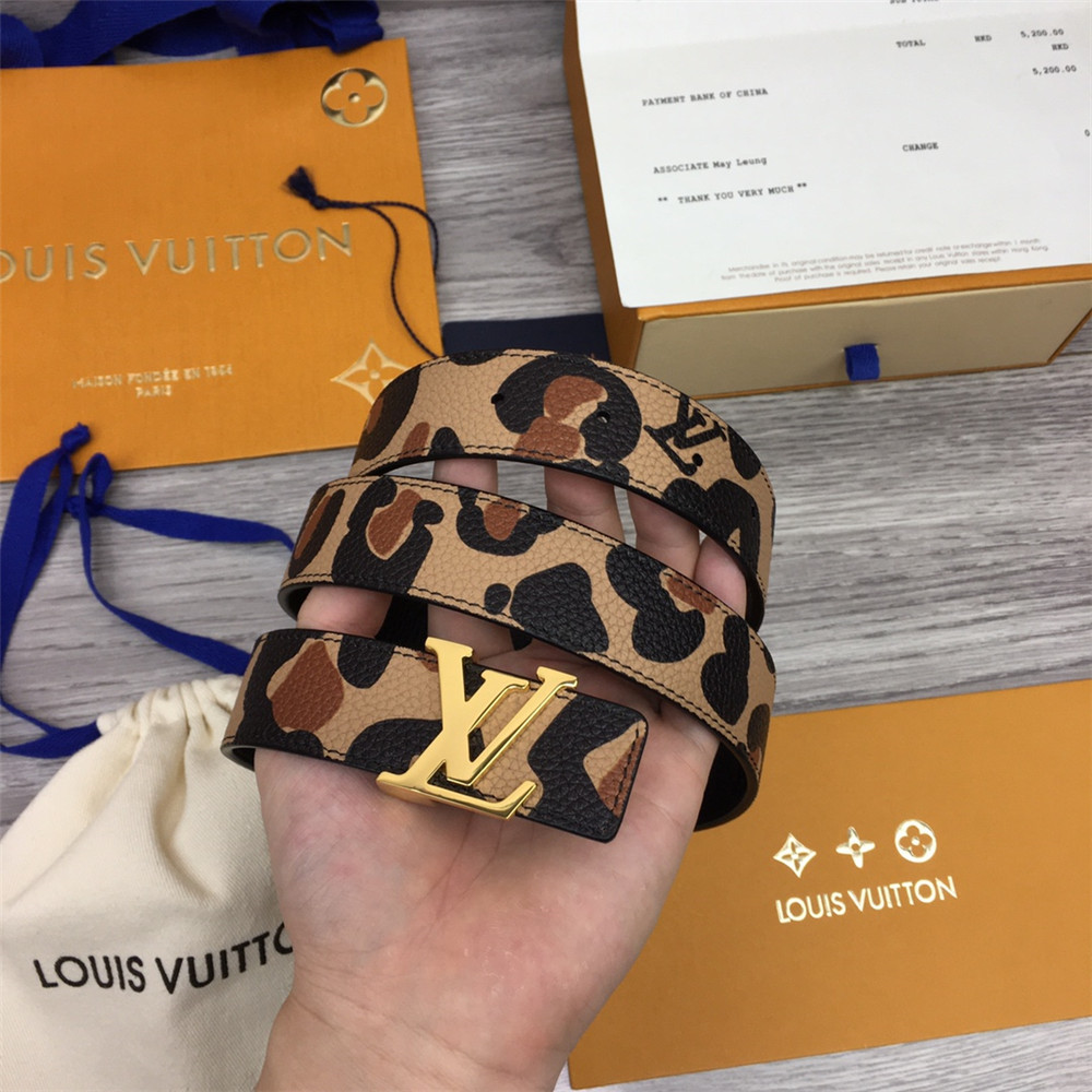 Louis Vuitton Iconic 30MM Reversible Belt(Lady) - DopestKickz