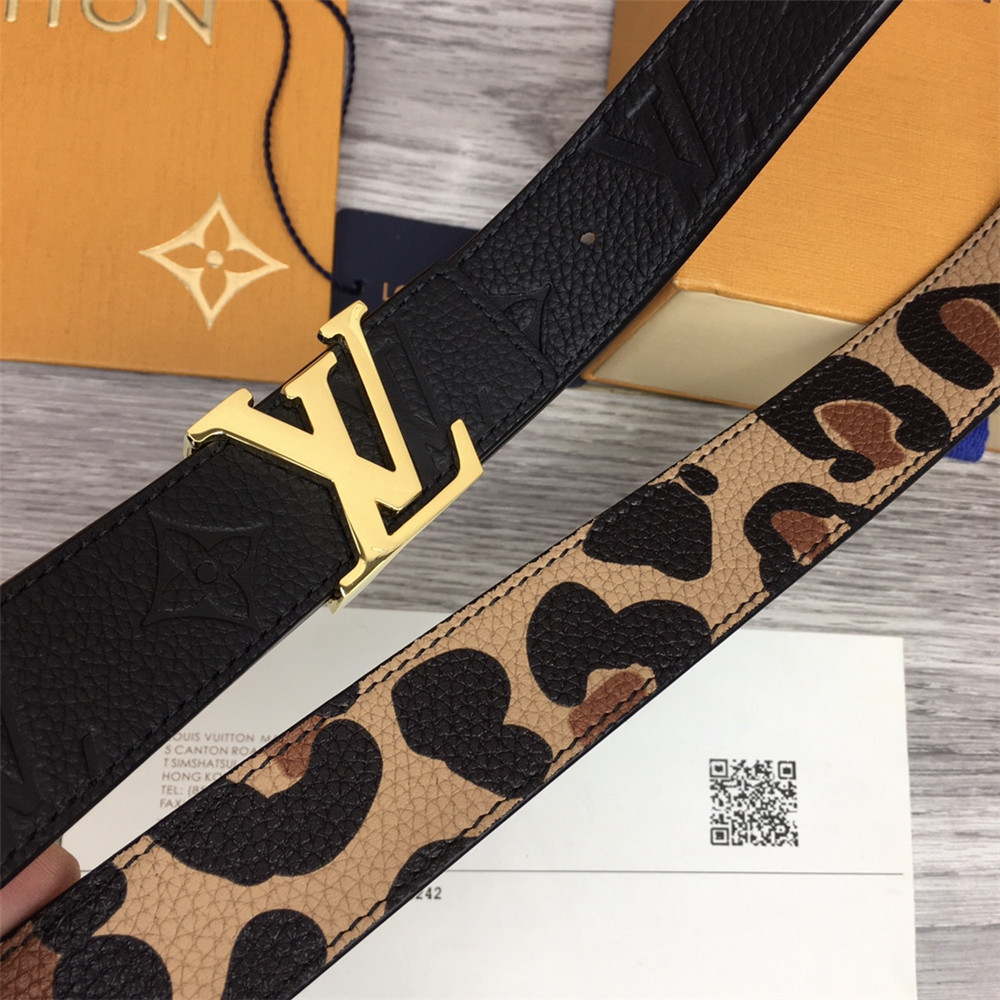 Louis Vuitton Iconic 30MM Reversible Belt(Lady) - DopestKickz