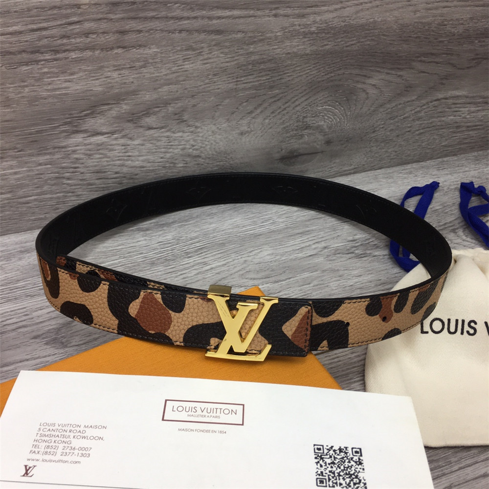 Louis Vuitton Iconic 30MM Reversible Belt(Lady) - DopestKickz