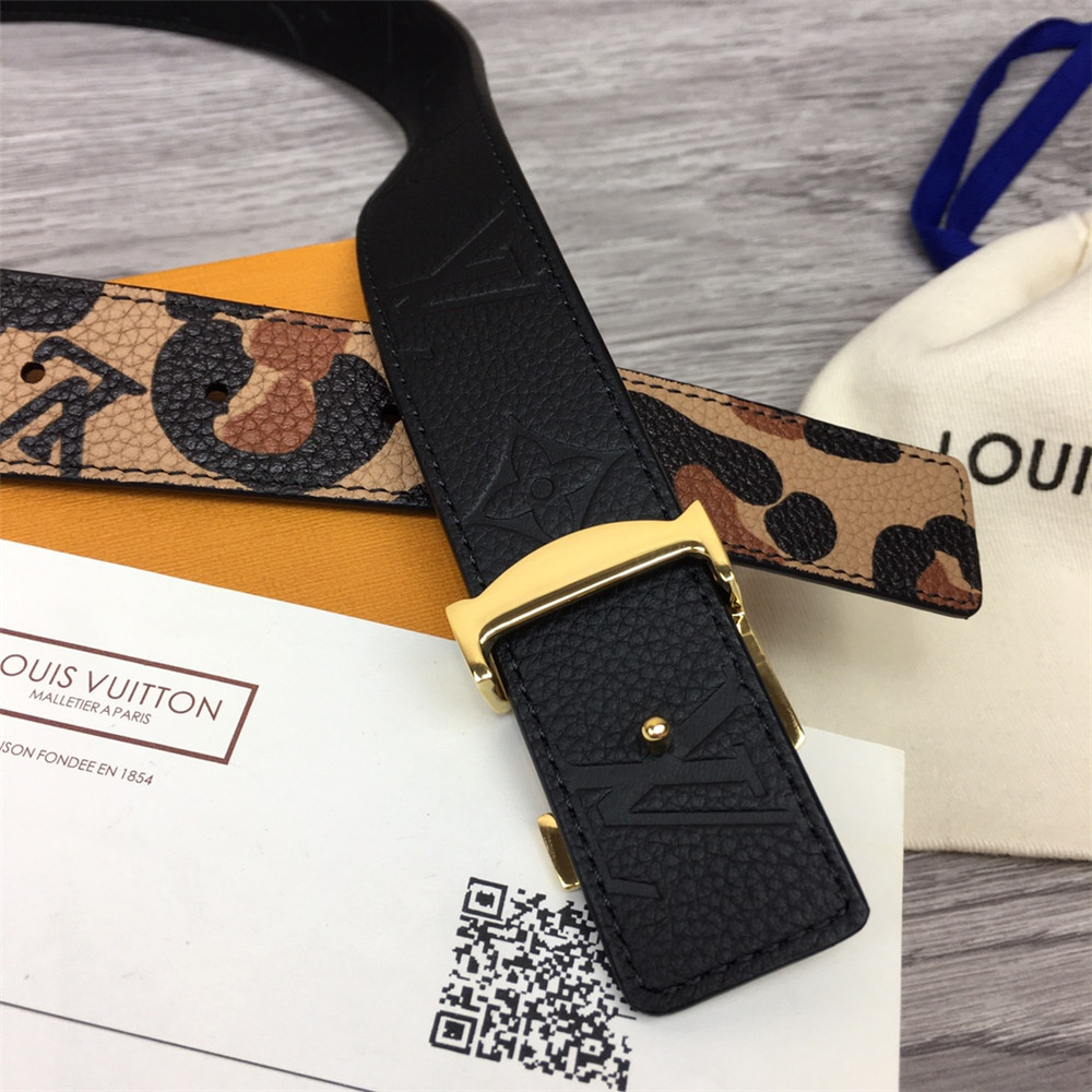 Louis Vuitton Iconic 30MM Reversible Belt(Lady) - DopestKickz