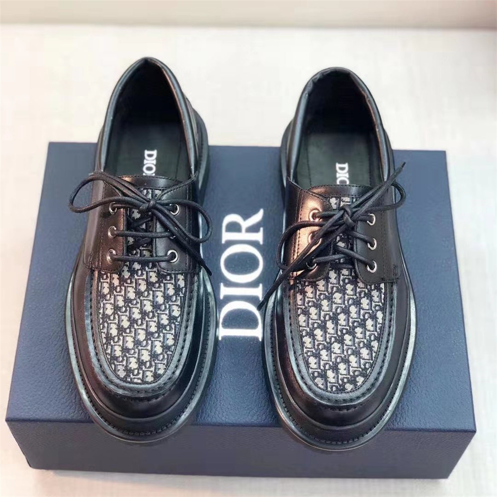 Dior Oblique Jacquard Shoes - DopestKickz