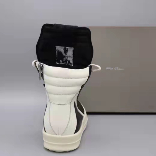 Rick Owens SS21 Phlegethon Geobacket In Black Full Grain - DopestKickz