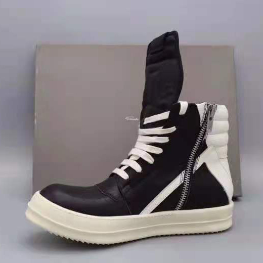 Rick Owens SS21 Phlegethon Geobacket In Black Full Grain - DopestKickz