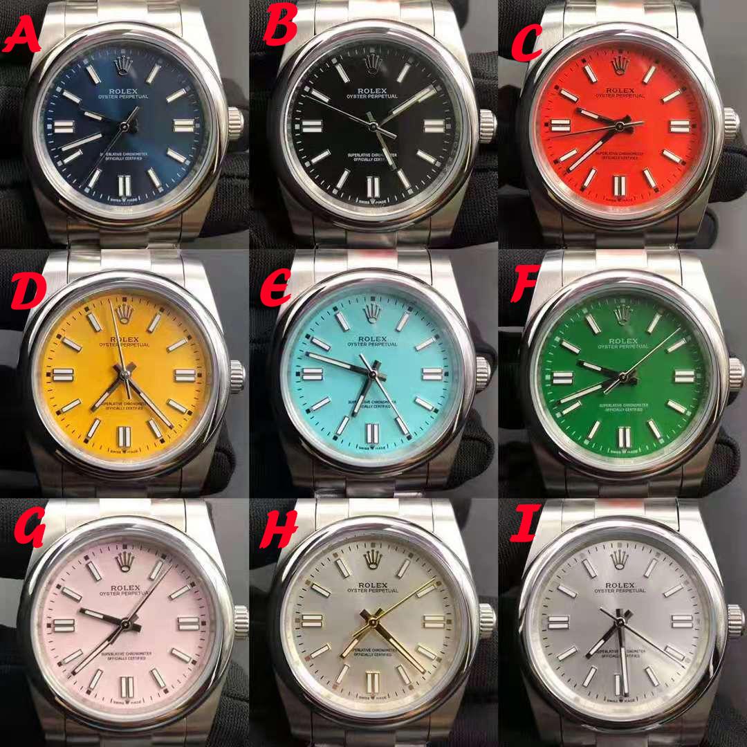 Rolex Oyster-Perpetual 126000-0006 Turquoise Blue - DopestKickz