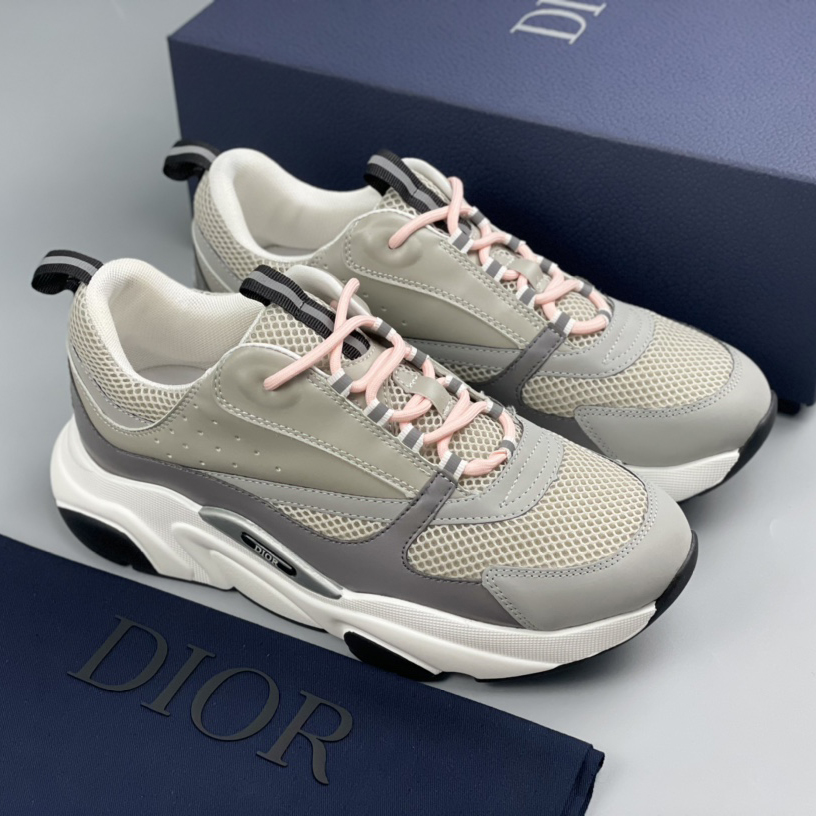 Dior B22 Sneaker Grey White - DopestKickz