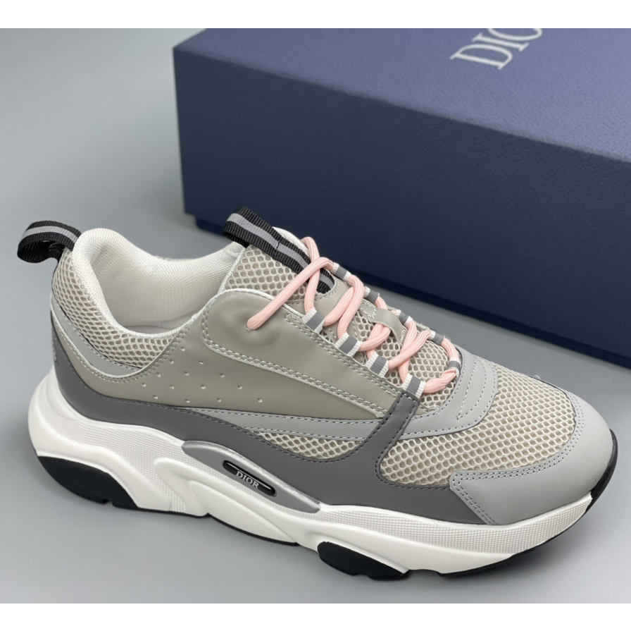 Dior B22 Sneaker Grey White - DopestKickz