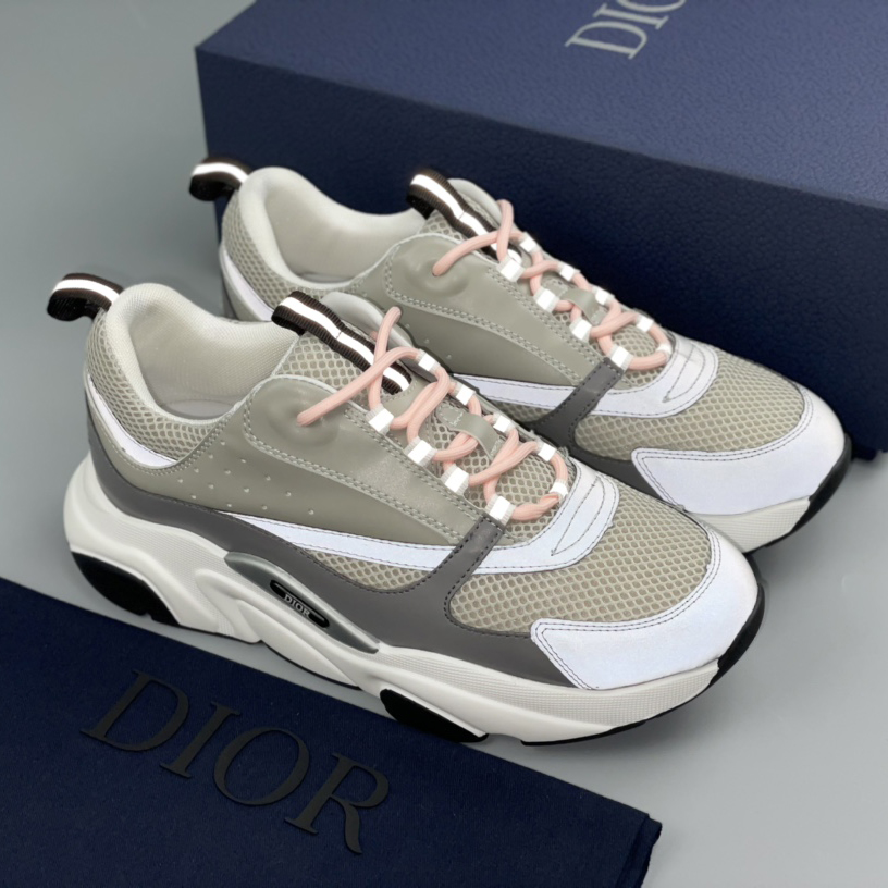 Dior B22 Sneaker Grey White - DopestKickz