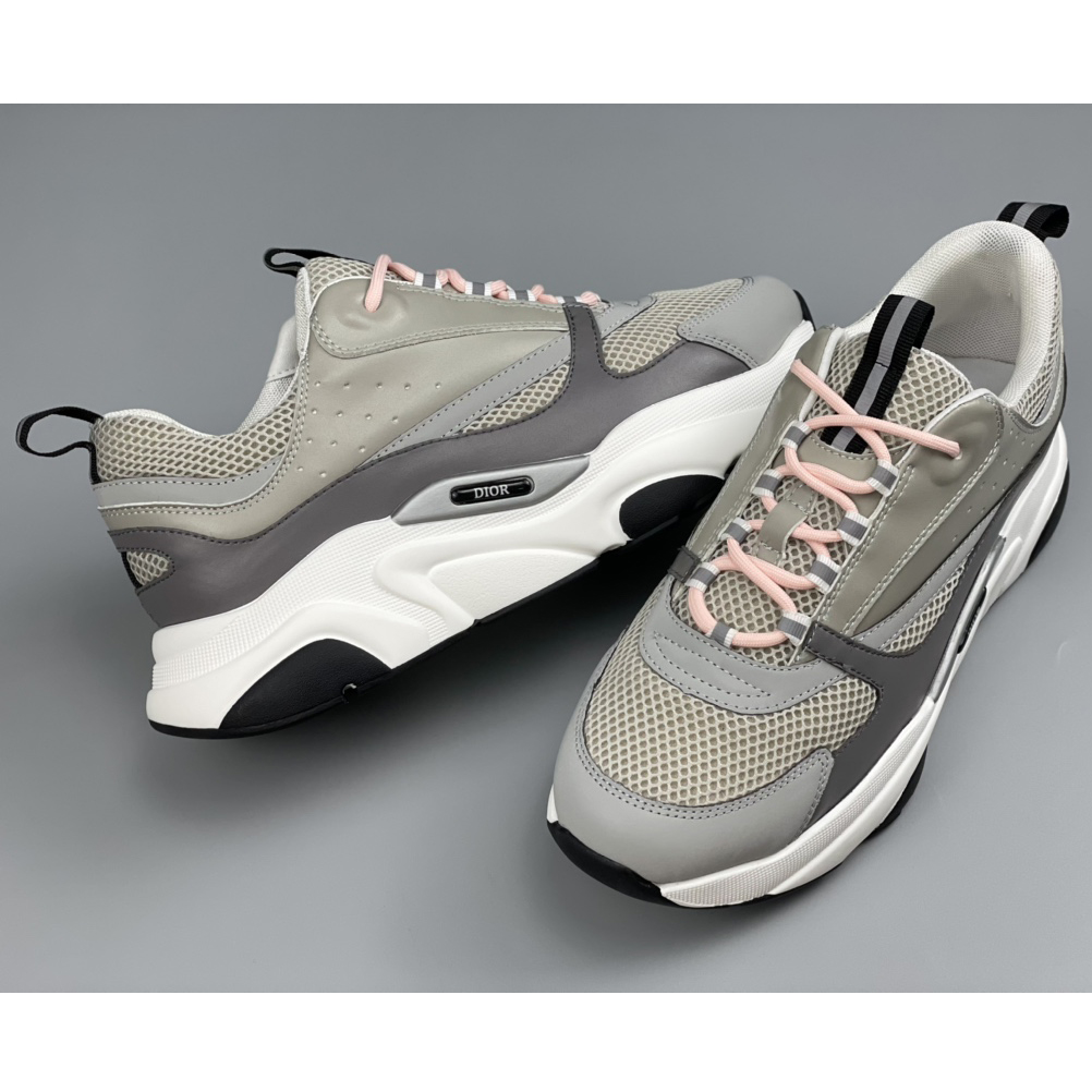 Dior B22 Sneaker Grey White - DopestKickz