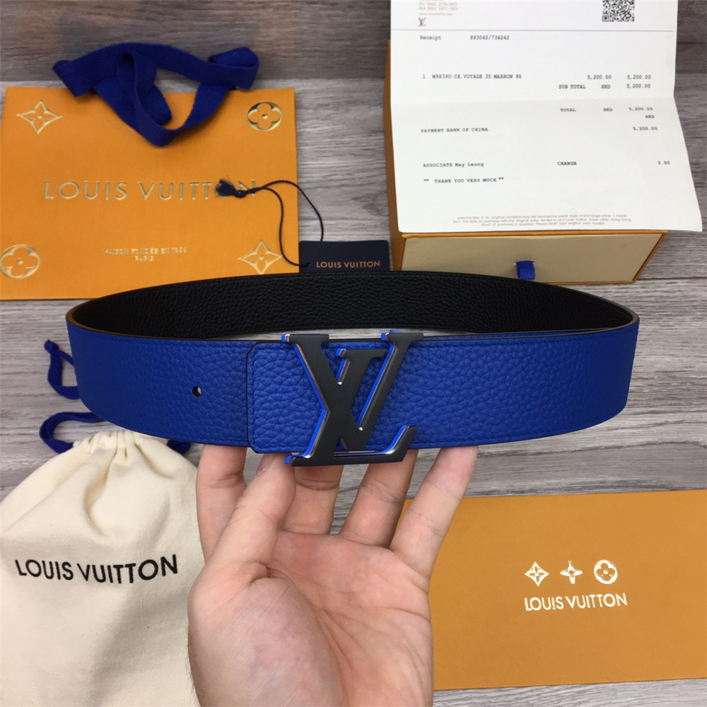 Louis Vuitton Optic 40MM Reversible Belt  - DopestKickz