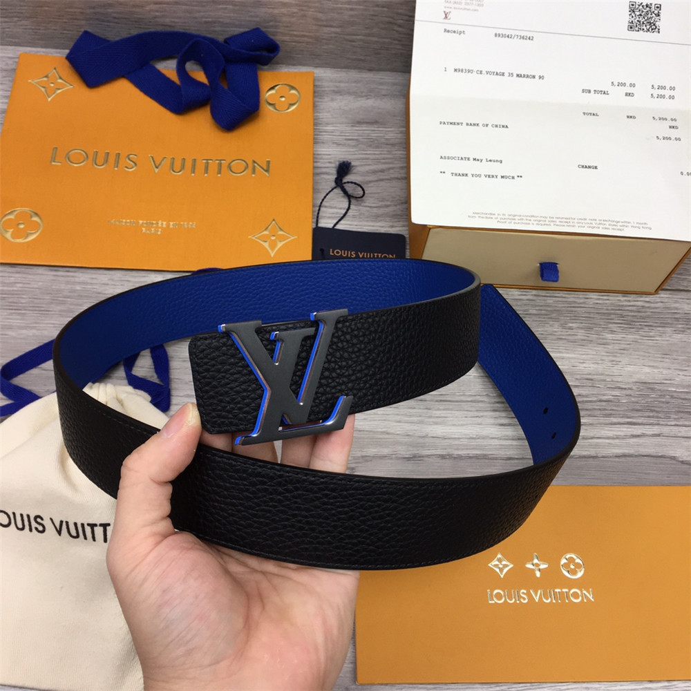 Louis Vuitton Optic 40MM Reversible Belt  - DopestKickz