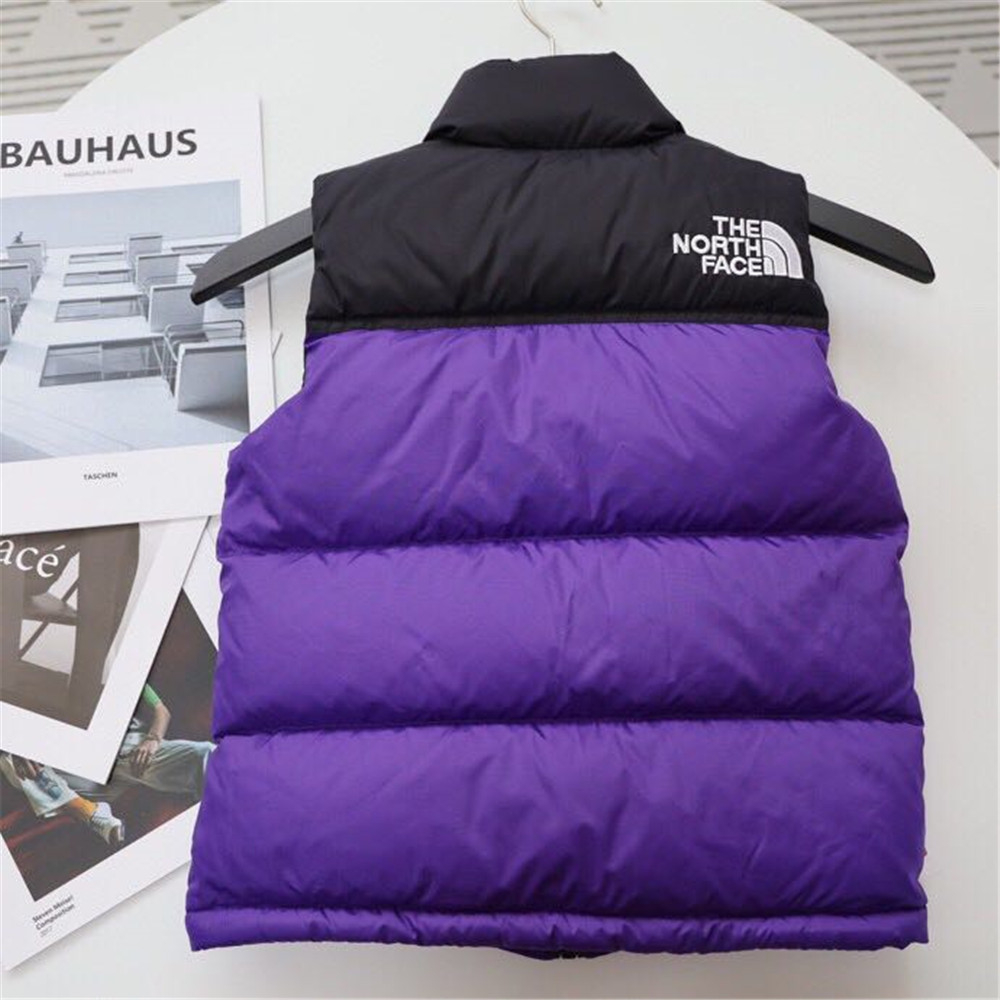 TNF Kids Nuptse 1996 Down Jacket Vest - DopestKickz