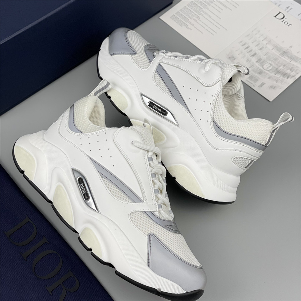 Dior B22 Low-top Sneaker In White - DopestKickz