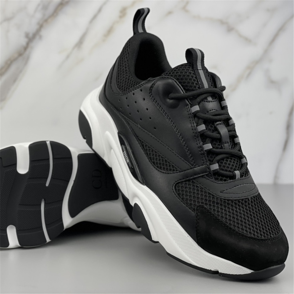 Dior B22 Low-top Sneaker In Black&White - DopestKickz