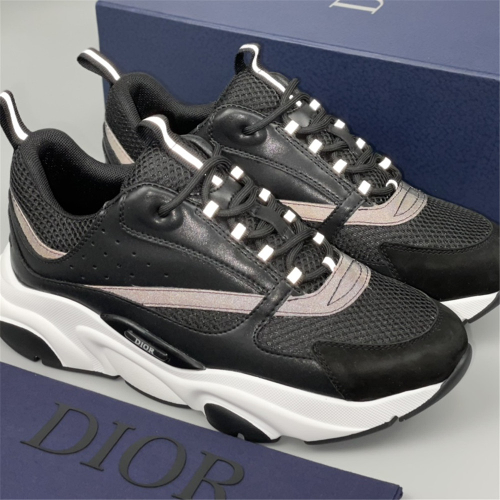 Dior B22 Low-top Sneaker In Black&White - DopestKickz