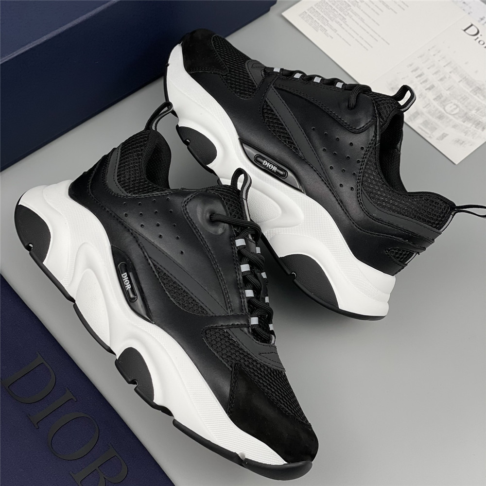 Dior B22 Low-top Sneaker In Black&White - DopestKickz
