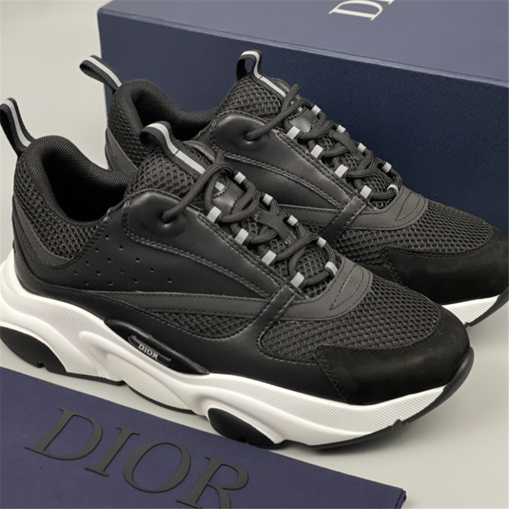 Dior B22 Low-top Sneaker In Black&White - DopestKickz
