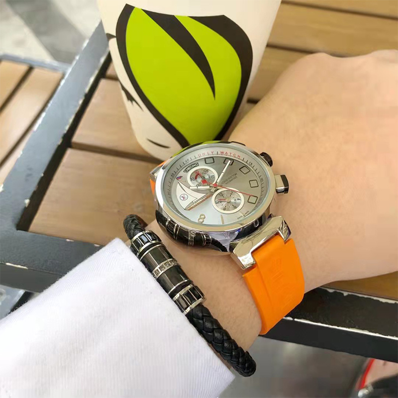 Louis Vuitton Chrono Watch 41MM - DopestKickz