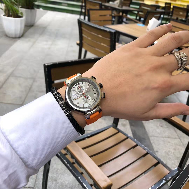 Louis Vuitton Chrono Watch 41MM - DopestKickz