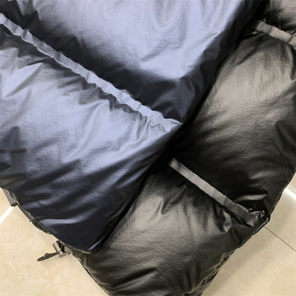 Prada Logo Print Zipper Down Jacket(Inseparable Hat) - DopestKickz