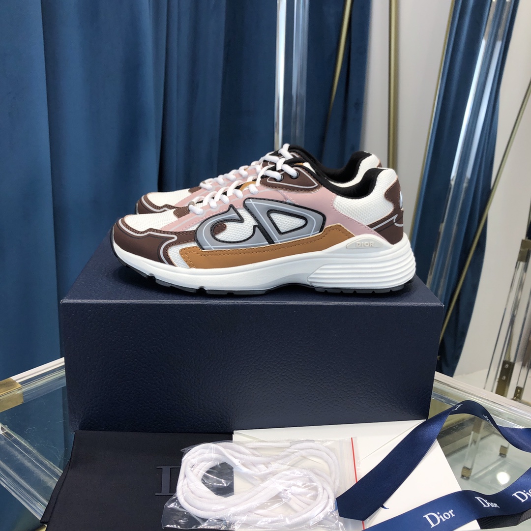 Dior B30 Sneaker White Mesh And Technical Fabric - DopestKickz