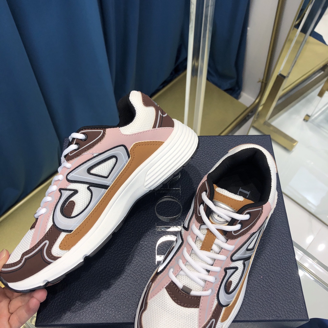 Dior B30 Sneaker White Mesh And Technical Fabric - DopestKickz