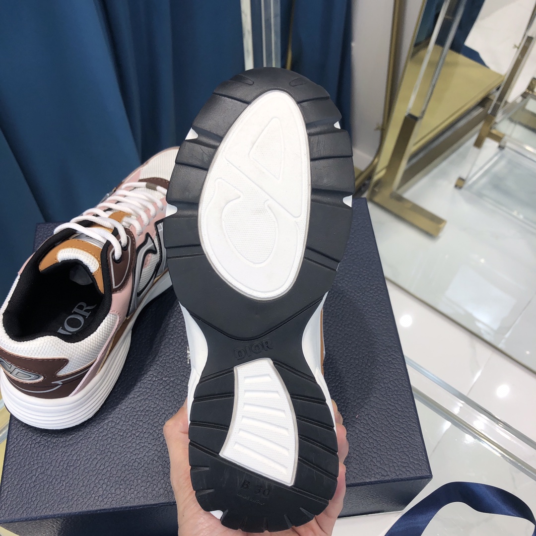 Dior B30 Sneaker White Mesh And Technical Fabric - DopestKickz