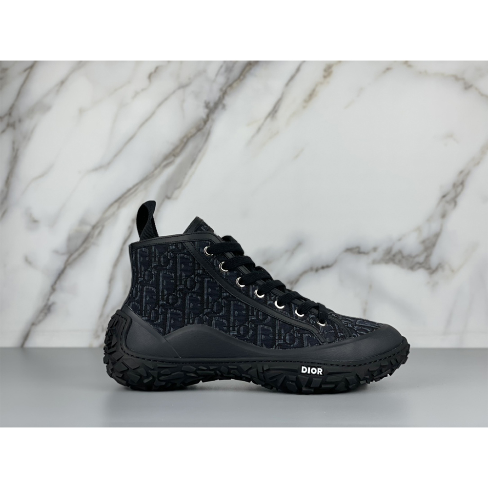 Dior B28 High-top Sneaker In Black - DopestKickz